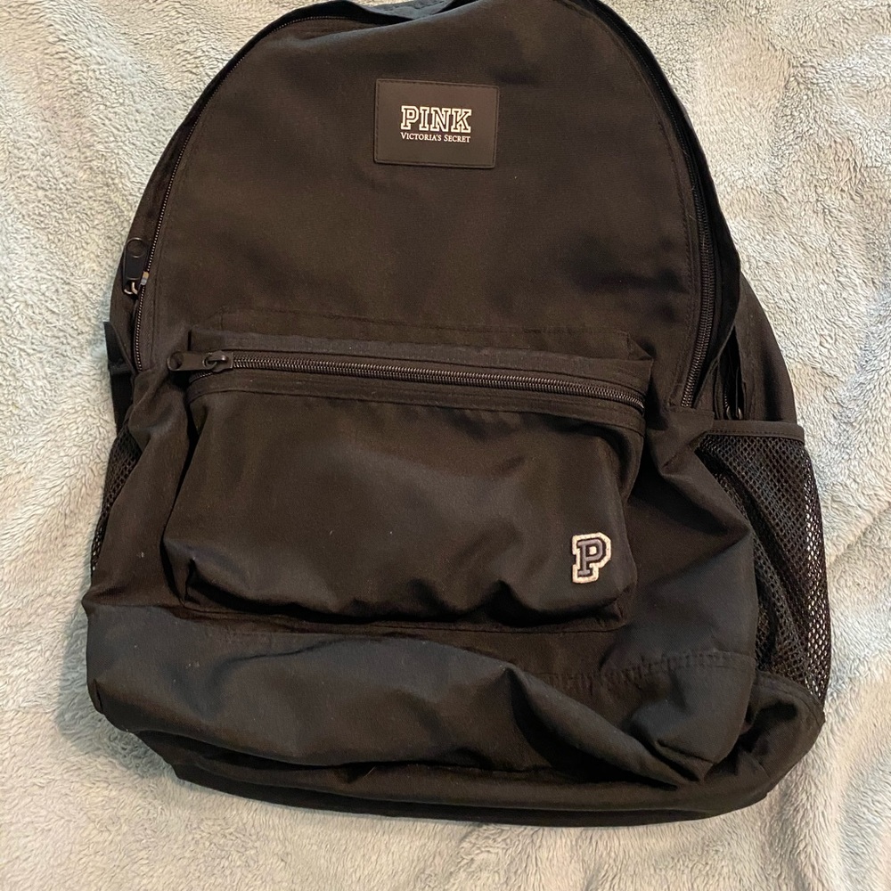 VS Pink black backpack